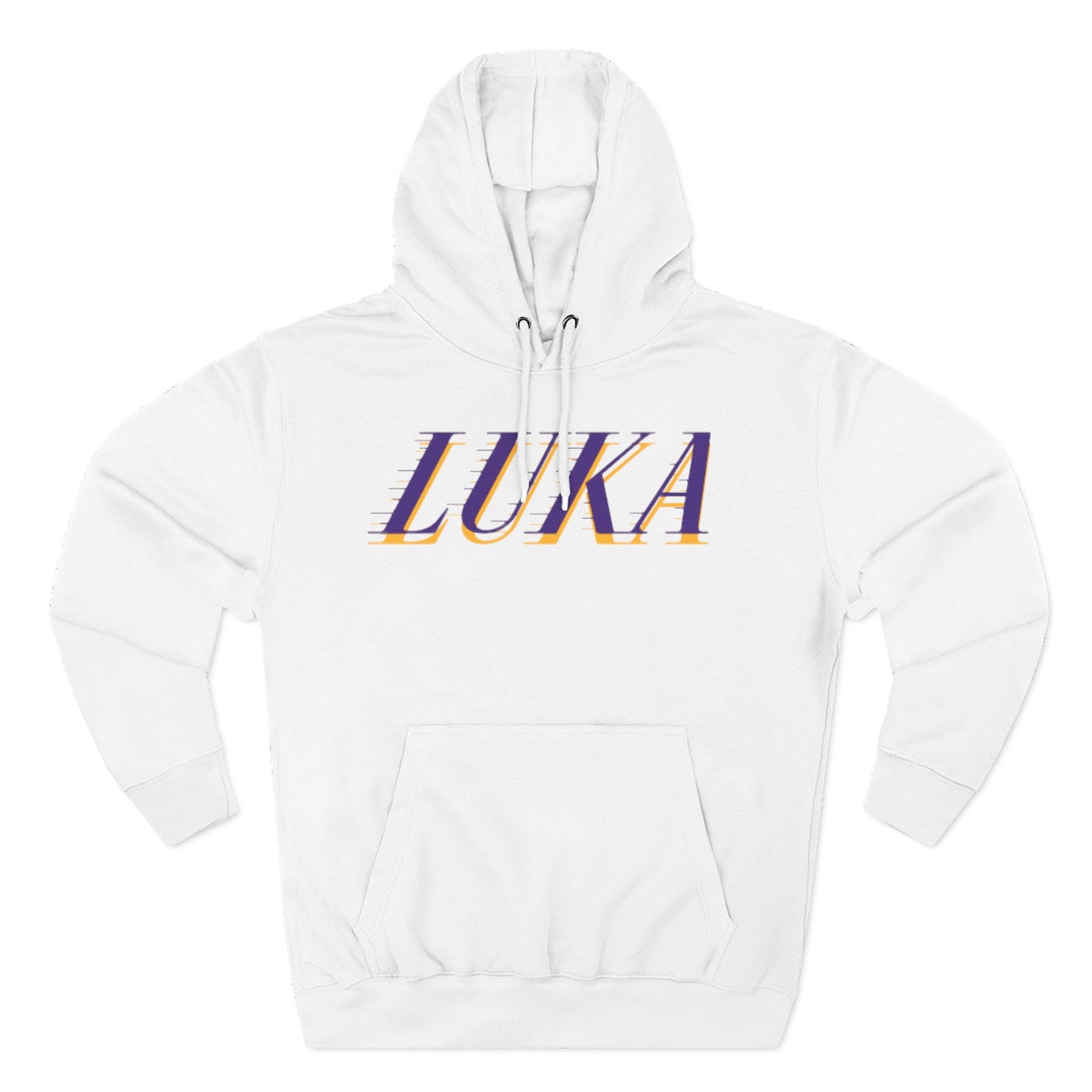 Luka Doncic #77 - Three-Panel Fleece Hoodie