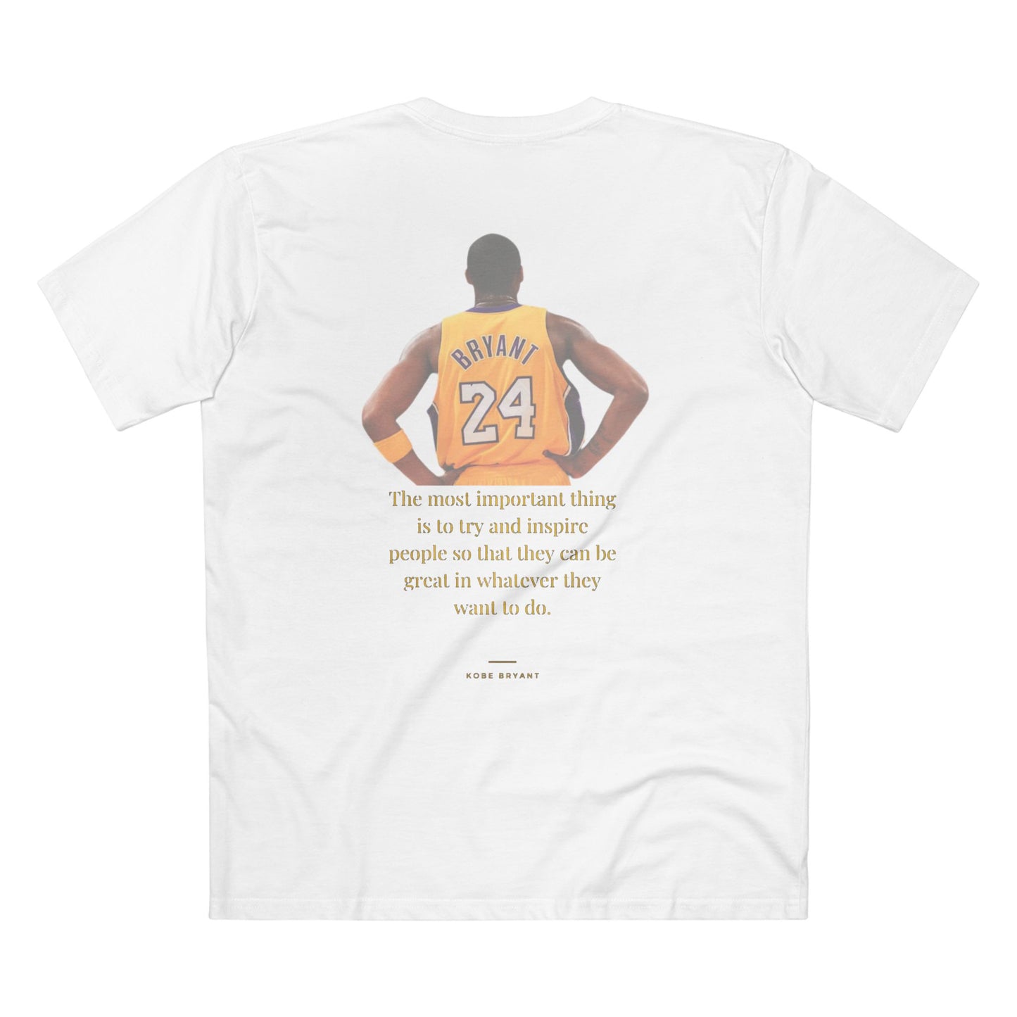 Kobe Bryant - Man, Myth, Legend - Unisex Graphic T-Shirt