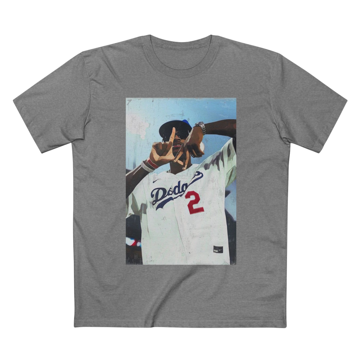 Jarred Vanderbilt - Dodger LA Hand Sign T-Shirt