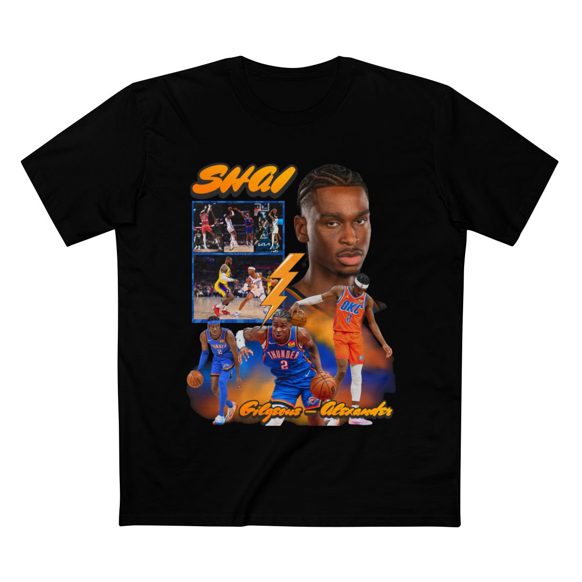 Shai Gilgeous-Alexander (SGA) Bootleg Unisex T-Shirt