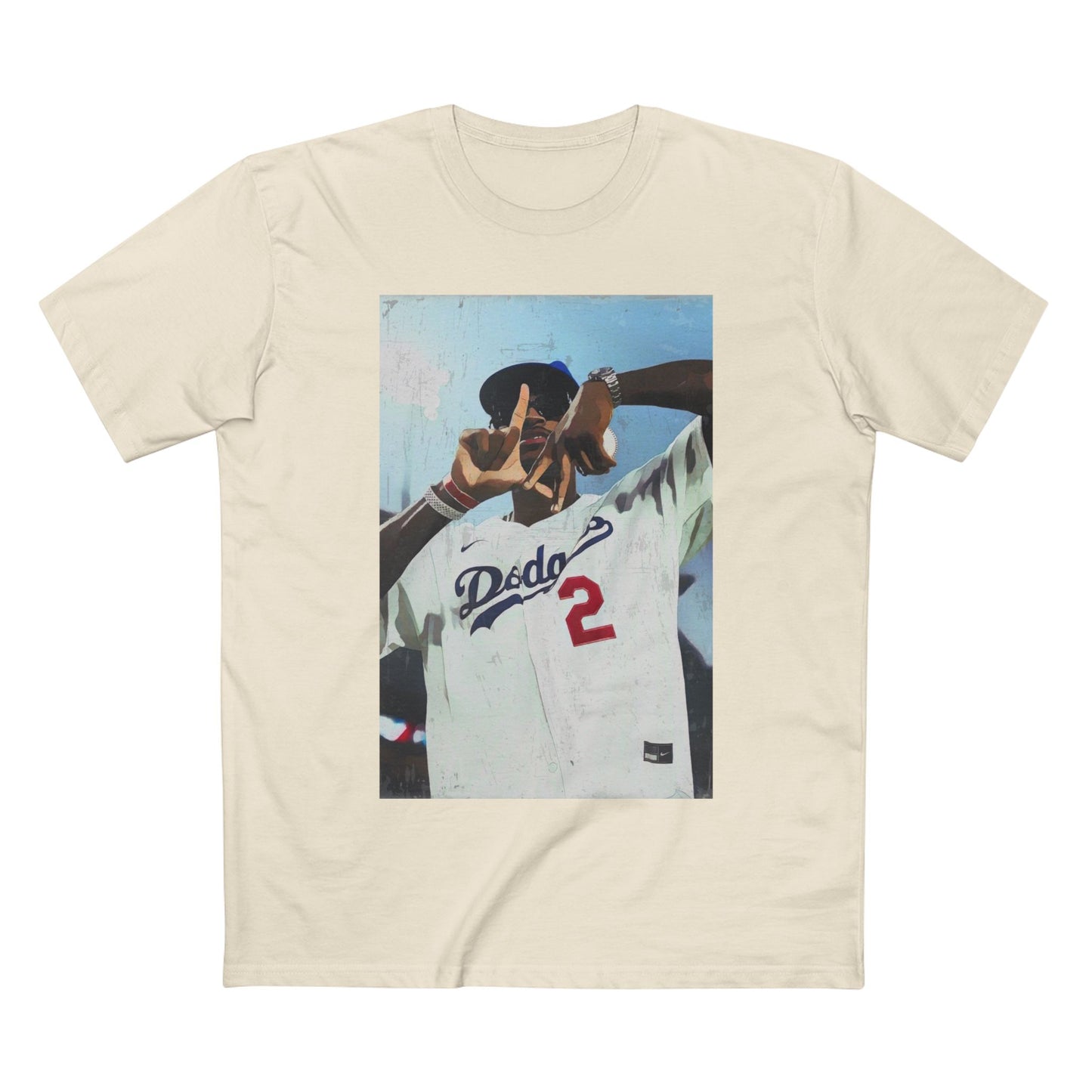 Jarred Vanderbilt - Dodger LA Hand Sign T-Shirt