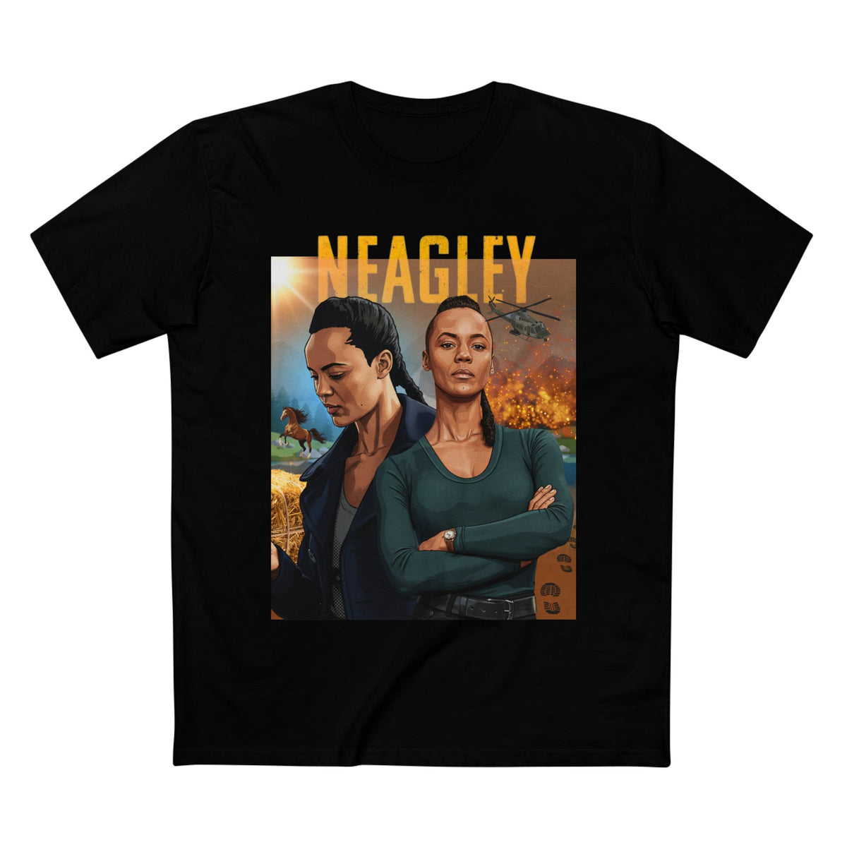 Neagley Illustrated - Graphic Unisex T-Shirt