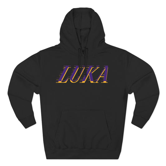 Luka Doncic #77 - Three-Panel Fleece Hoodie
