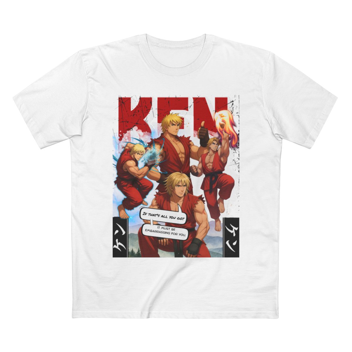 Ken St. Fighter - Unisex Graphic T-Shirt