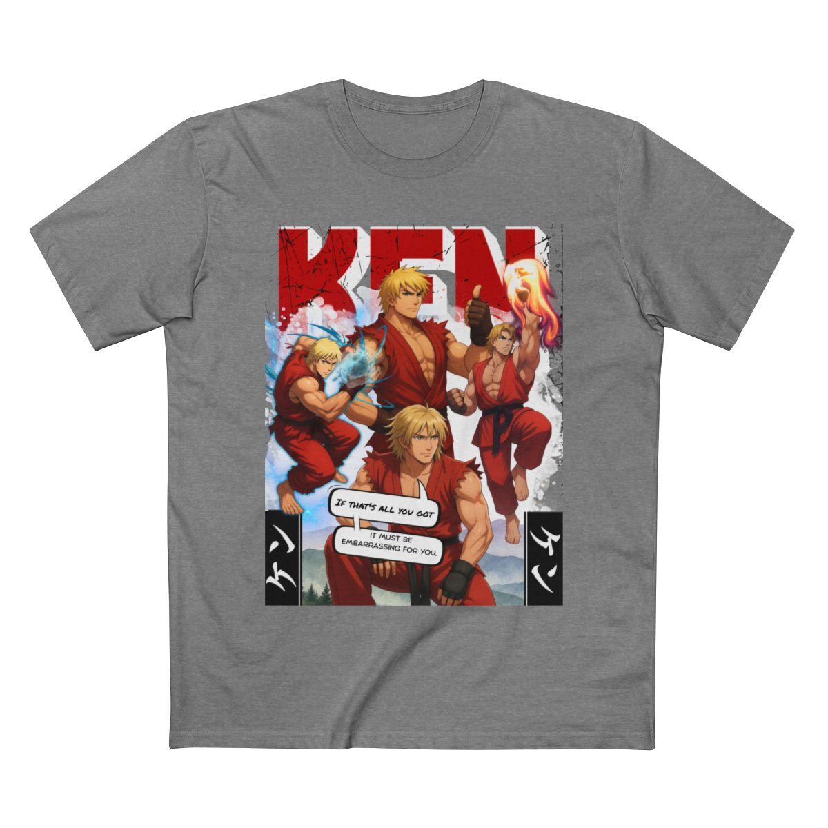 Ken St. Fighter - Unisex Graphic T-Shirt