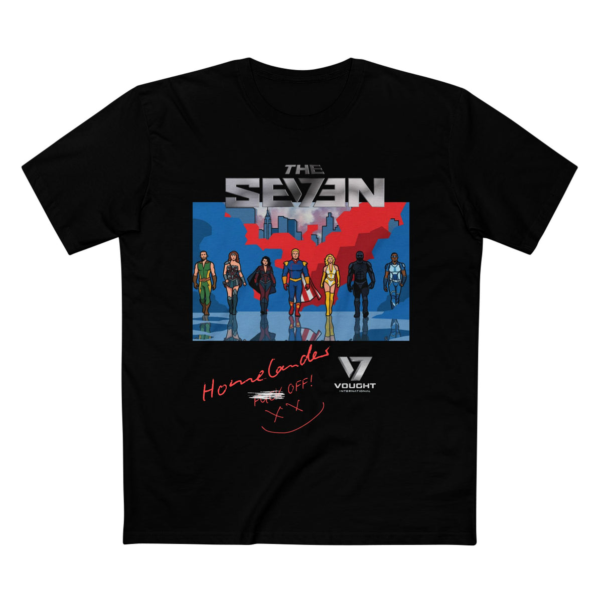 The Seven Illustrated - Graphic T-Shirt