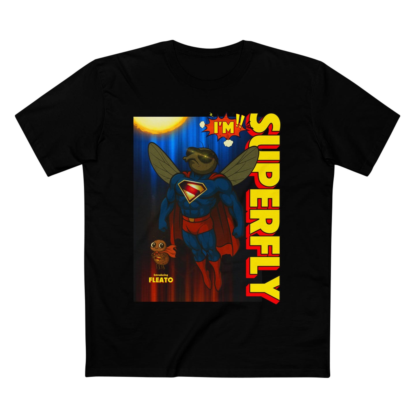 Superfly Comic Spoof - Unisex Graphic T-shirt