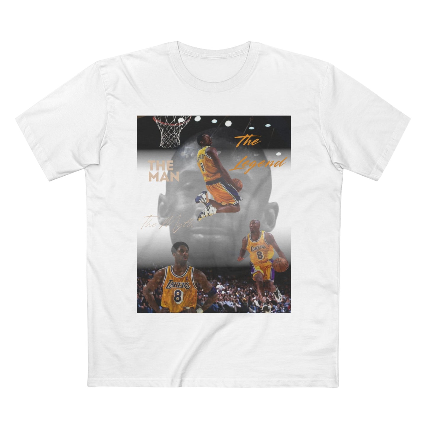 Kobe Bryant - Man, Myth, Legend - Unisex Graphic T-Shirt