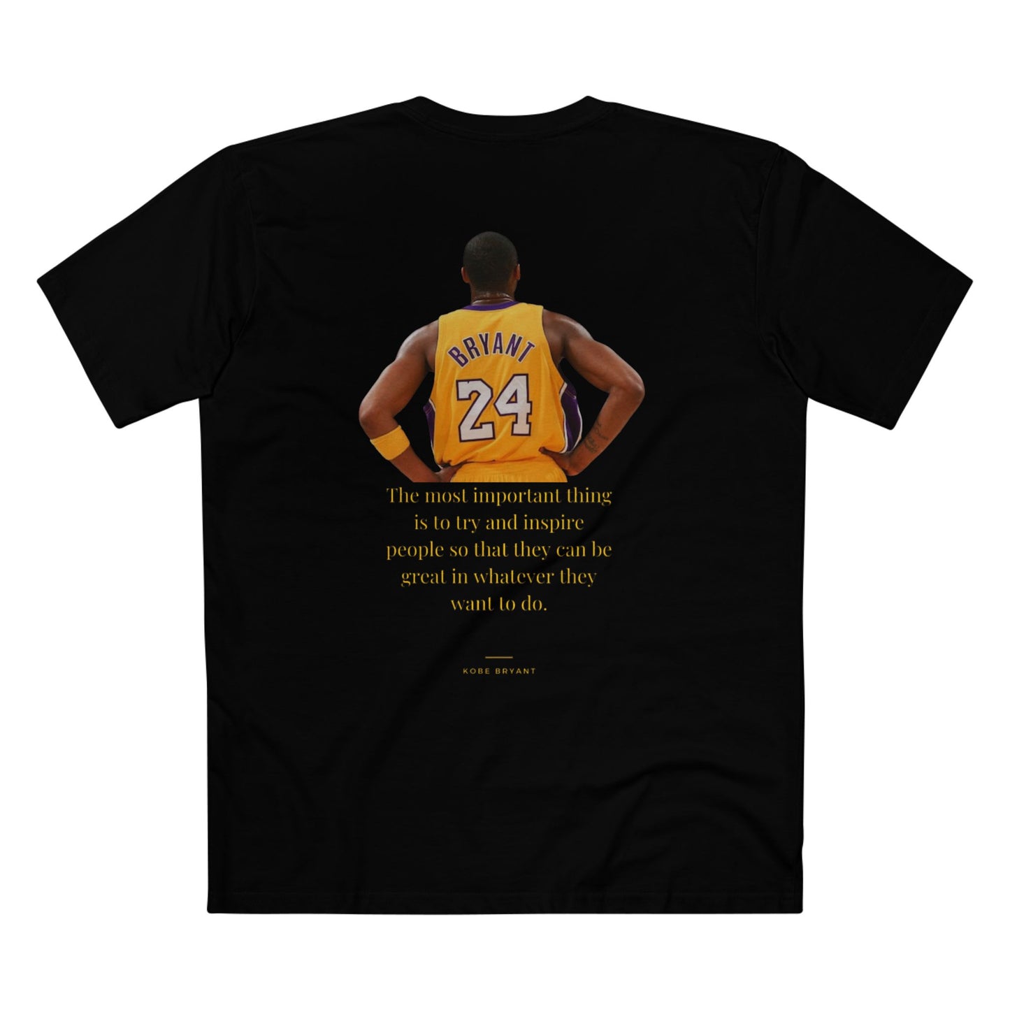 Kobe Bryant - Man, Myth, Legend - Unisex Graphic T-Shirt