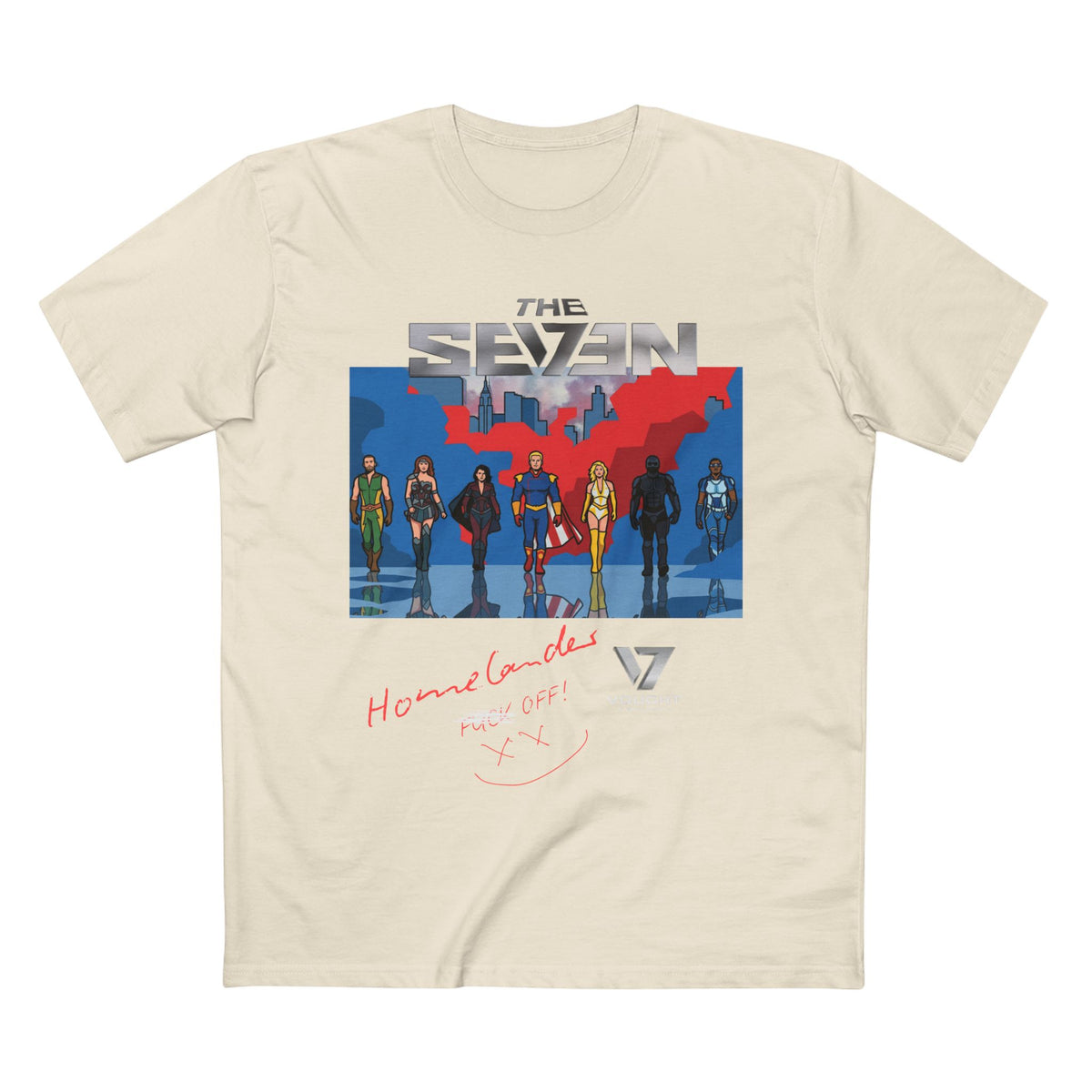The Seven Illustrated - Graphic T-Shirt