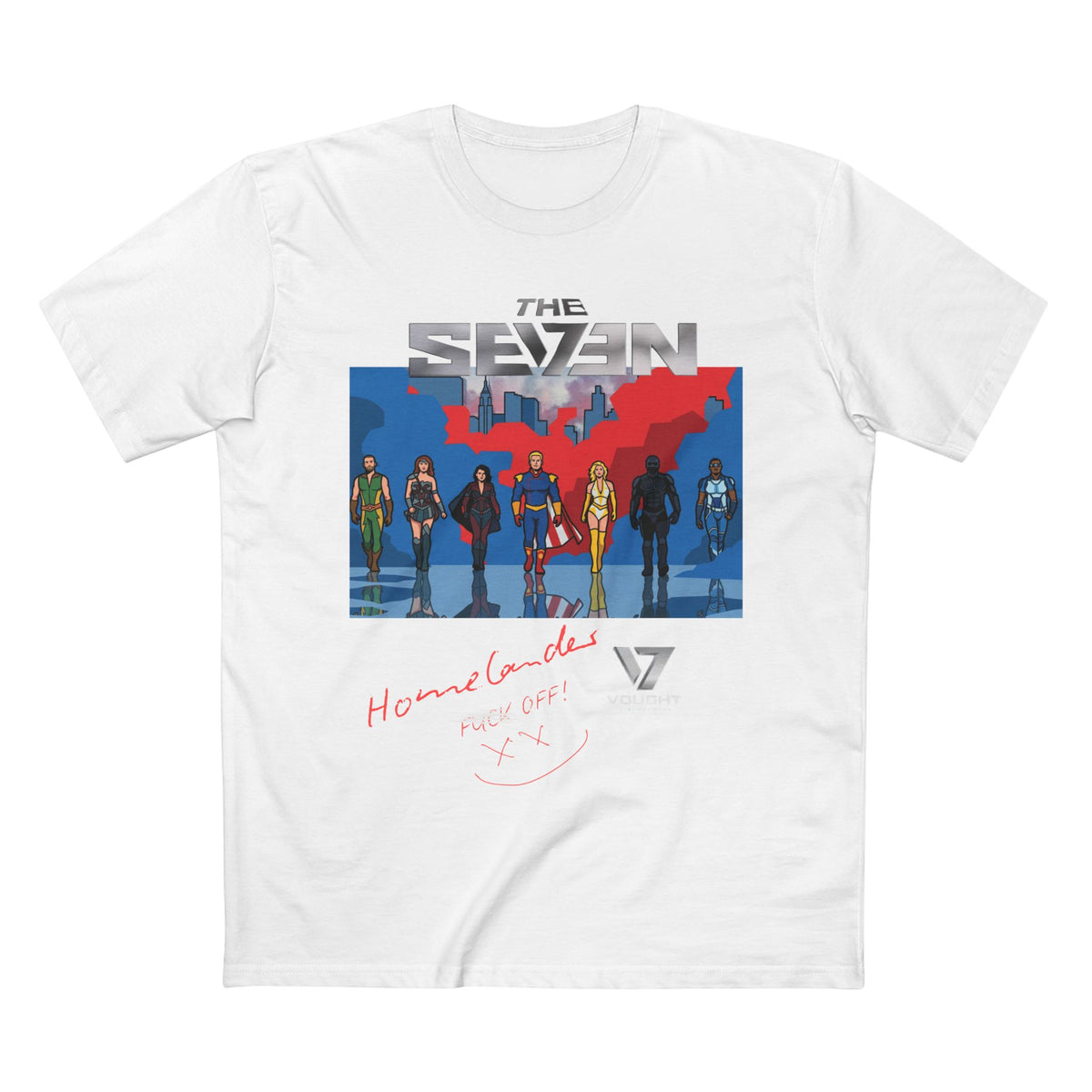 The Seven Illustrated - Graphic T-Shirt