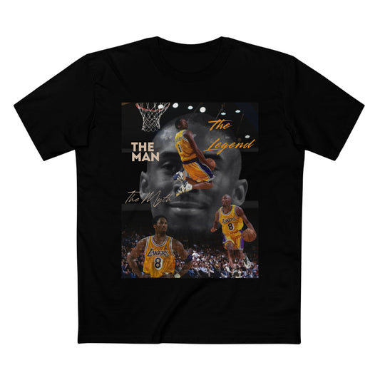 Kobe Bryant - Man, Myth, Legend - Unisex Graphic T-Shirt