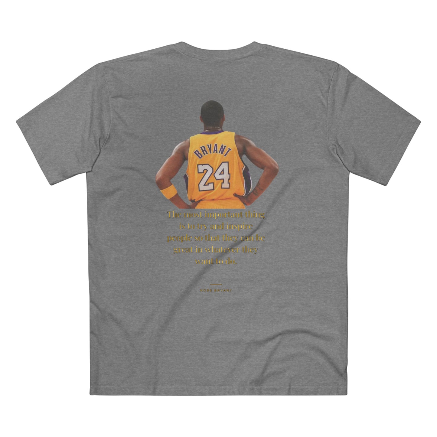 Kobe Bryant - Man, Myth, Legend - Unisex Graphic T-Shirt