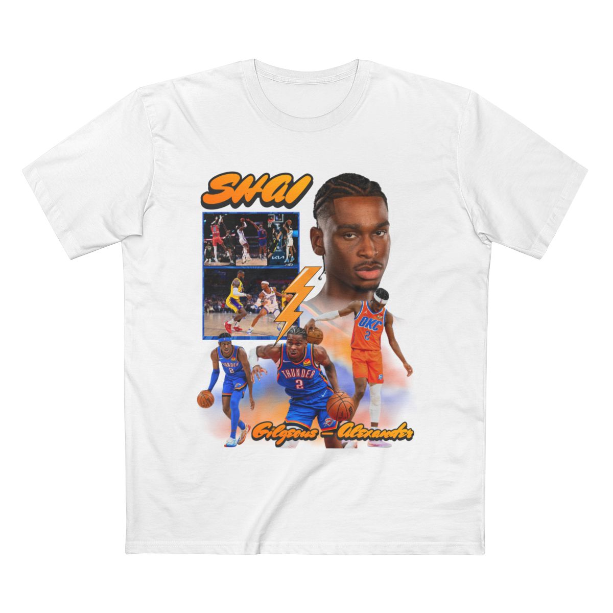 Shai Gilgeous-Alexander (SGA) Bootleg Unisex T-Shirt