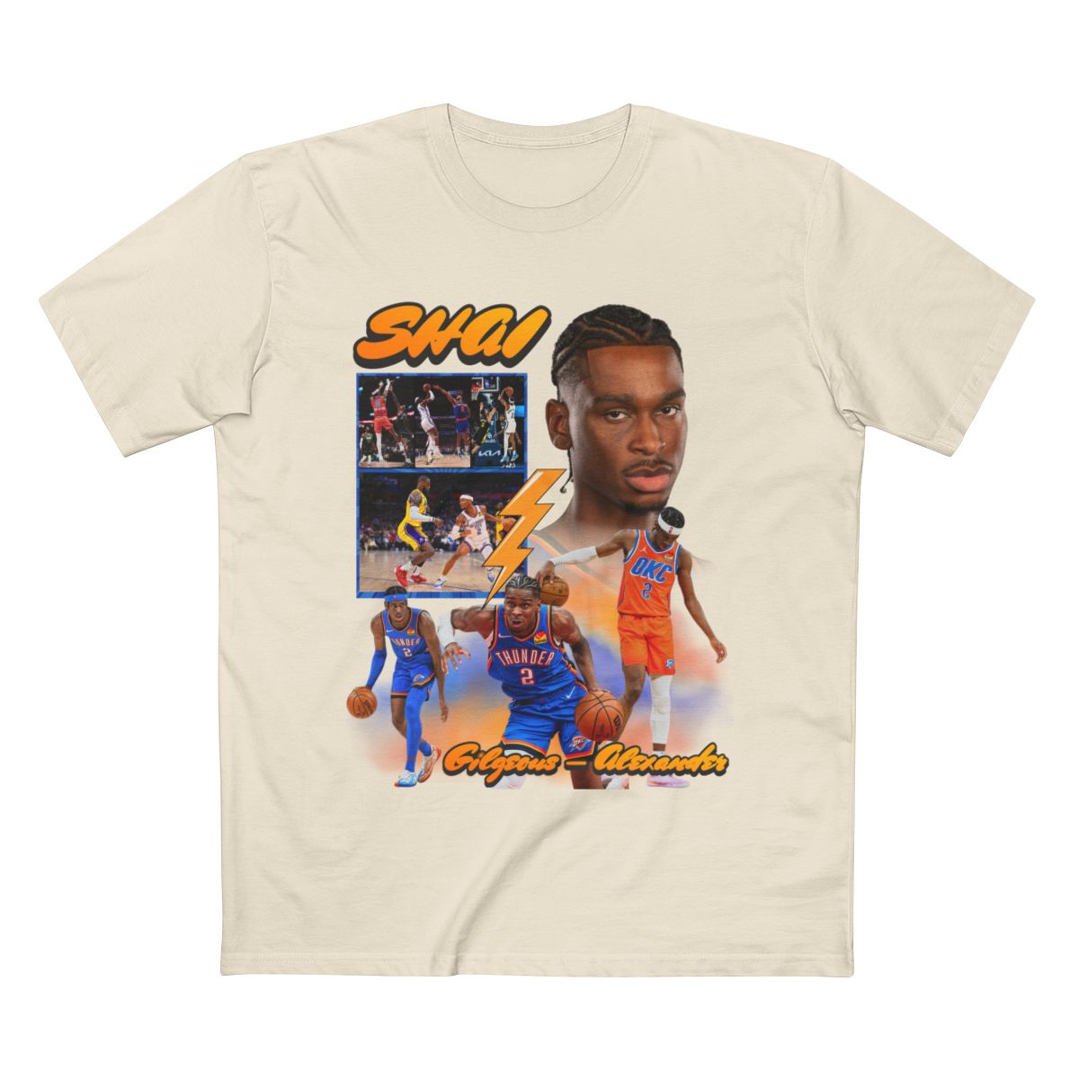 Shai Gilgeous-Alexander (SGA) Bootleg Unisex T-Shirt