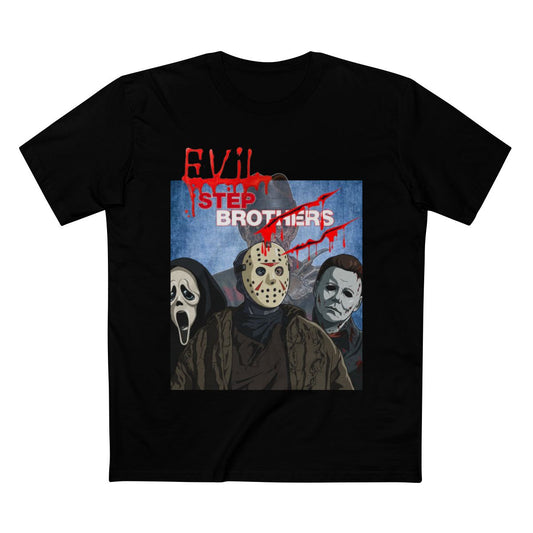 Evil StepBrothers - Halloween Unisex Graphic T-Shirt