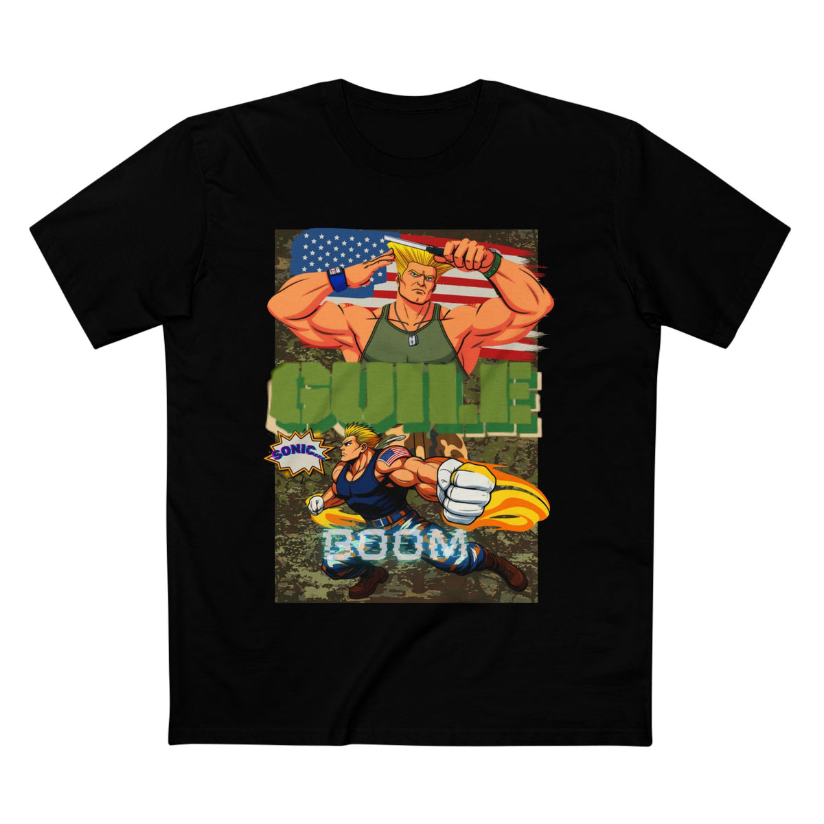 Guile SonicBoom - Graphic Unisex T-Shirt