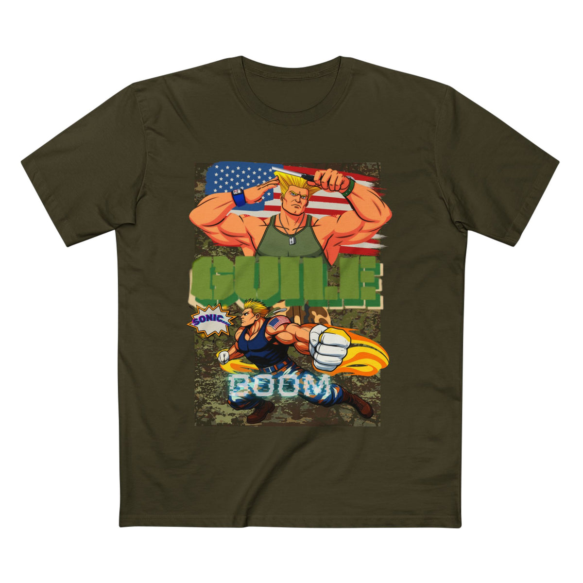 Guile SonicBoom - Graphic Unisex T-Shirt